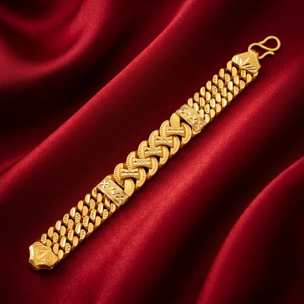 Ornate Gold Bracelet